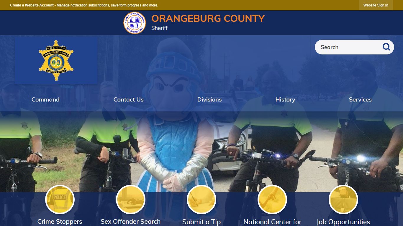 Sheriff's Office | Orangeburg County, SC
